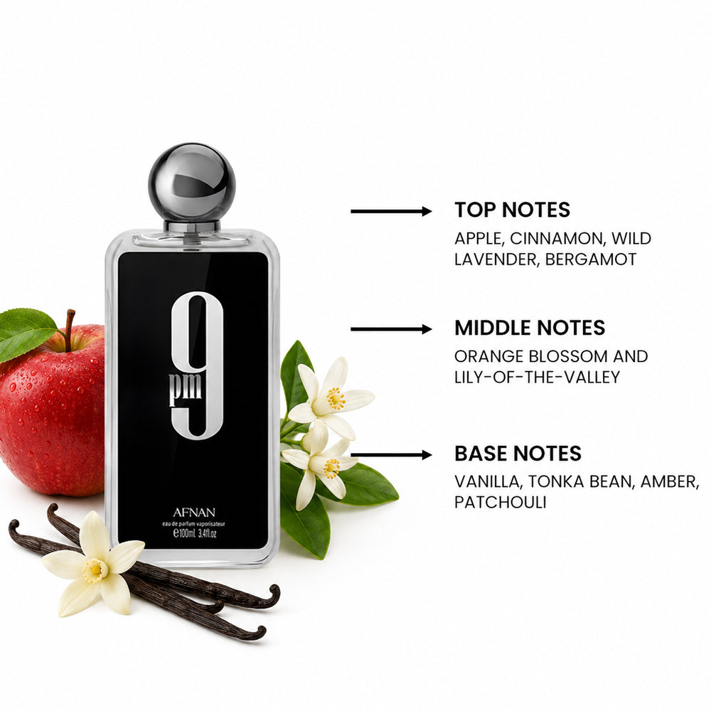 Afnan 9 PM For Men Eau de Parfum | PerfumePlusOutlet.com – Perfume