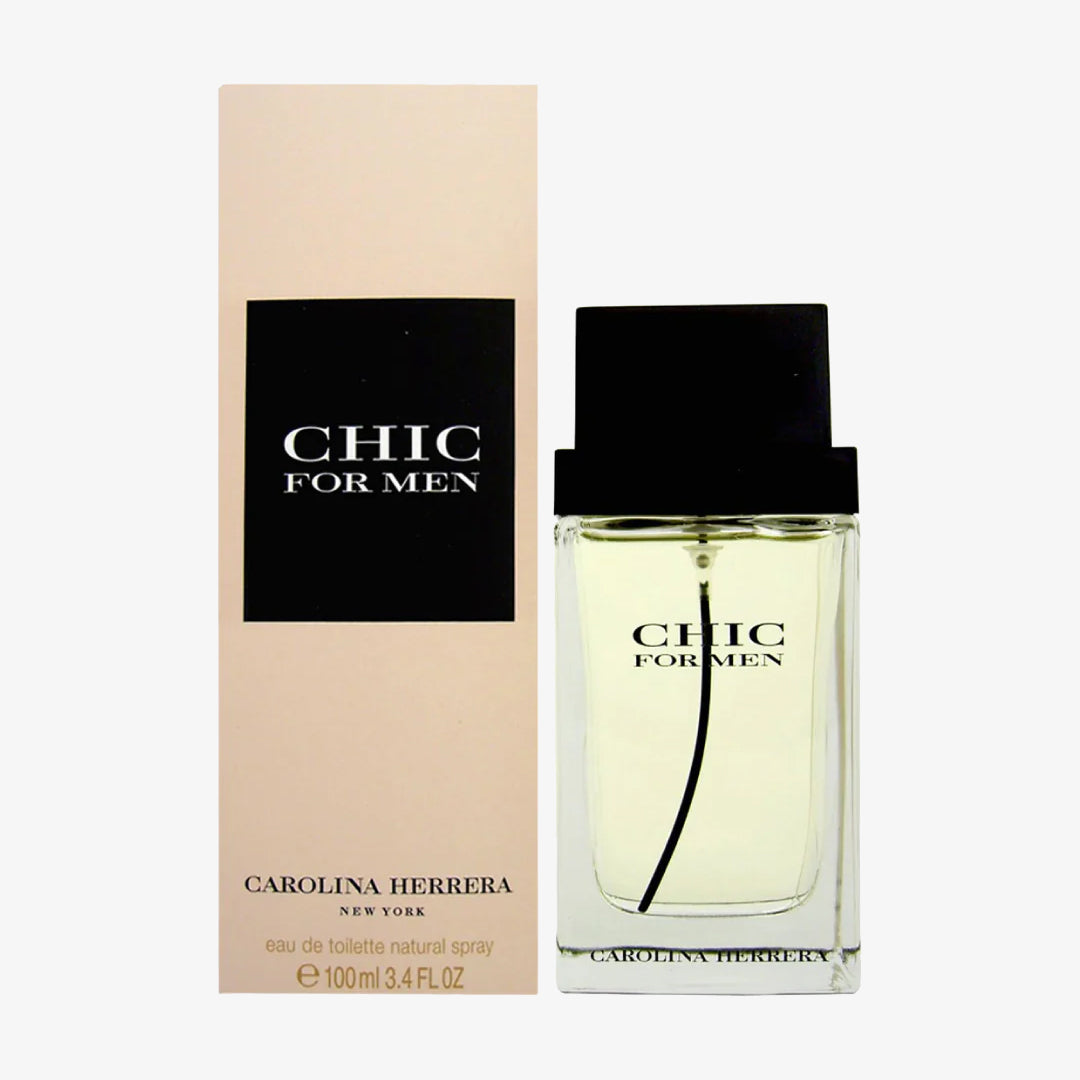 Carolina Herrera Chic For Men Eau De Toilette | PerfumePlusOutlet