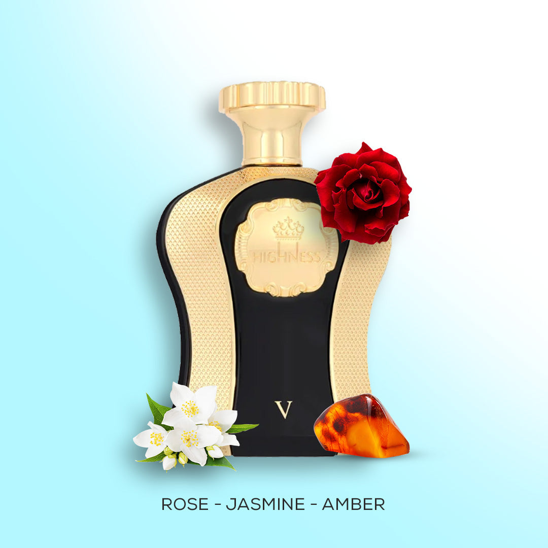 Afnan Her Highness Black Eau De Parfum 3,4 Oz – Femininer Duft Mit Moschus & Blüten