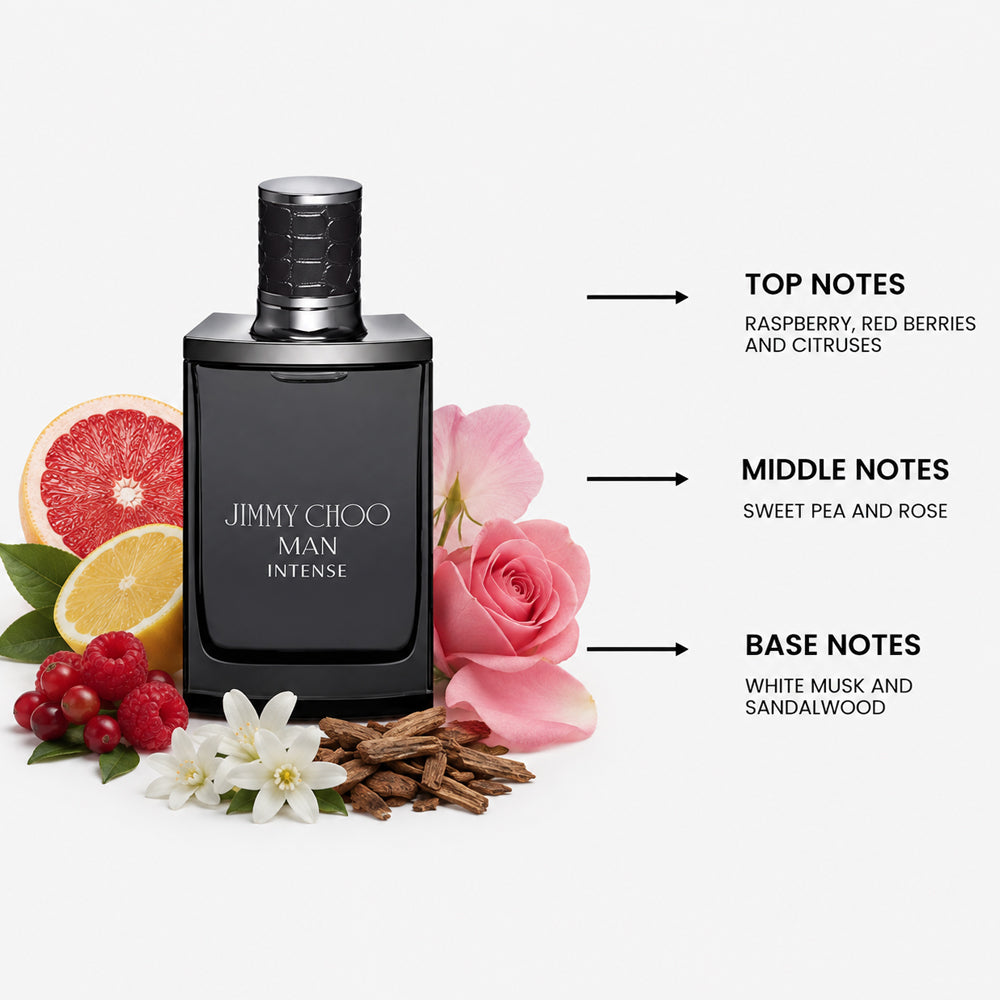 Jimmy Choo Intense For Men By Jimmy Choo Eau de Toilette Spray