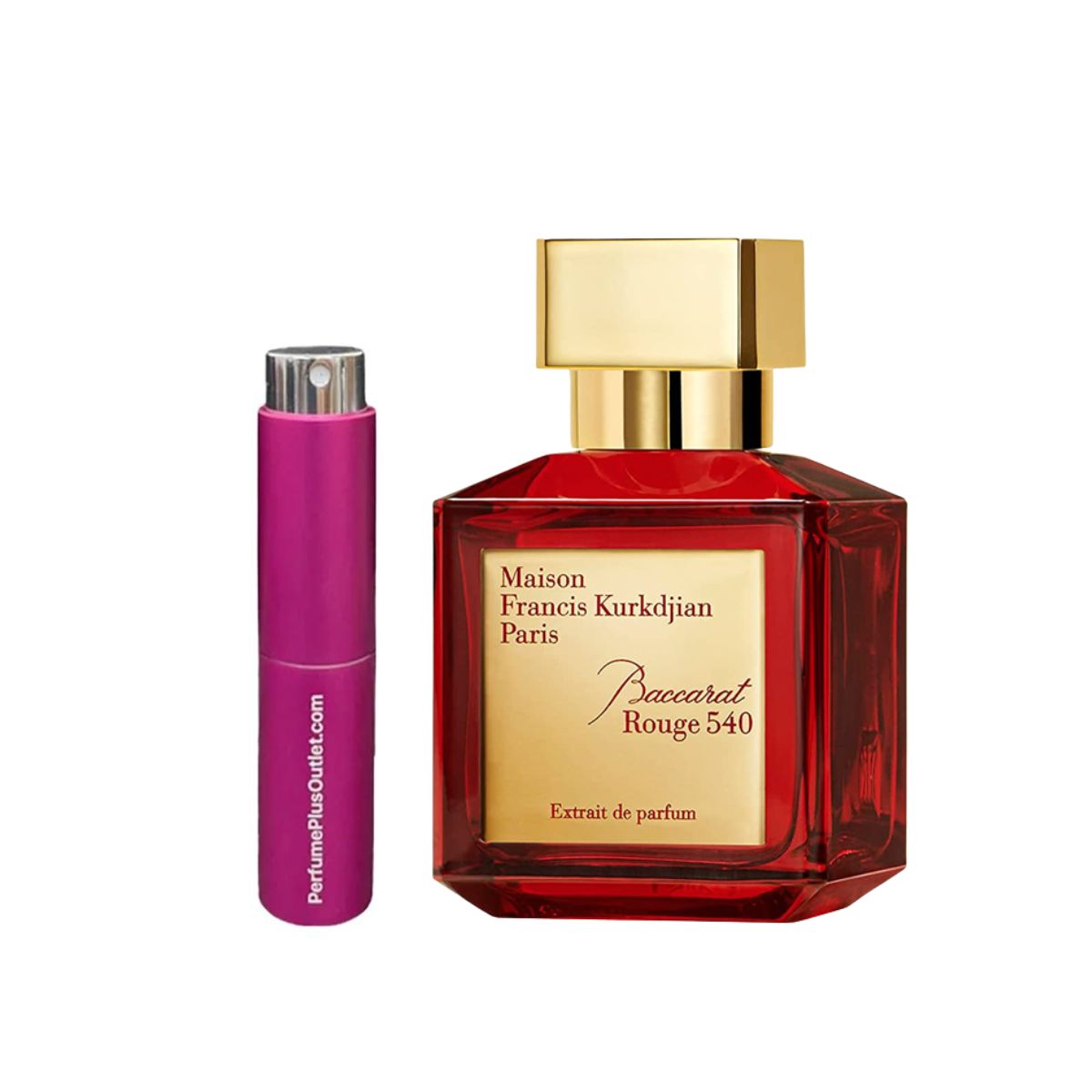 MFK Baccarat Rouge 540 Extrait De Parfum Travel Spray .37 Oz – Authentic & Perfect For On-the-Go