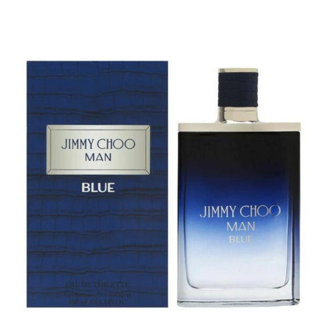 Blue For Men By Jimmy Choo Eau De Toilette Spray 3.3 Oz