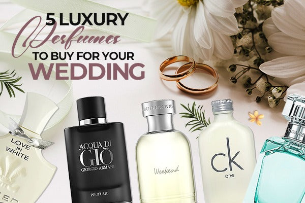 5 Luxury Perfumes to Buy for Your Wedding
