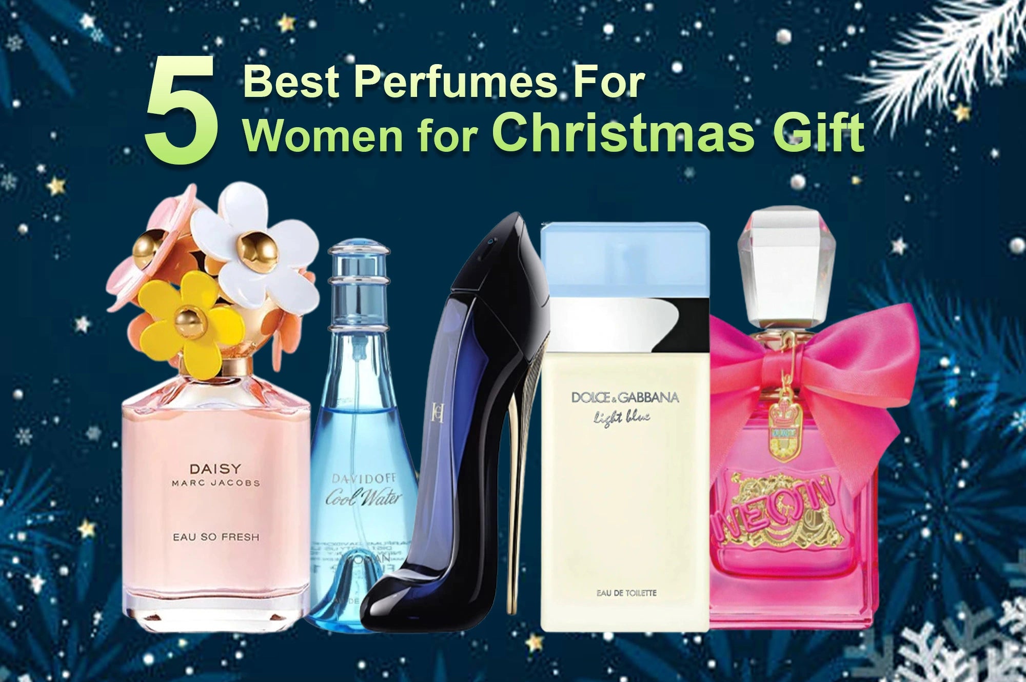 5 Best Perfumes For Women for Christmas Gift