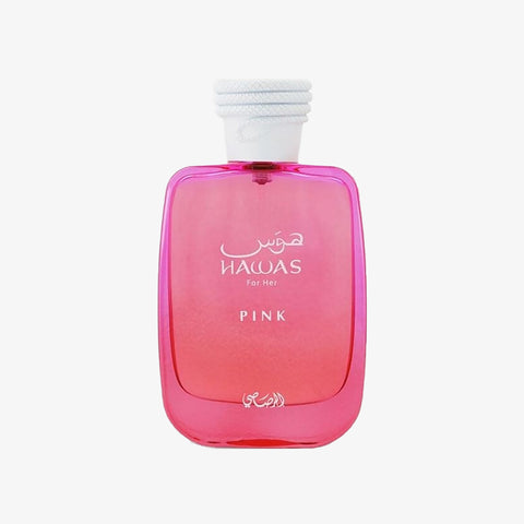 Hawas Pink For Women By Rasasi Eau de Parfum Spray 3.4 oz