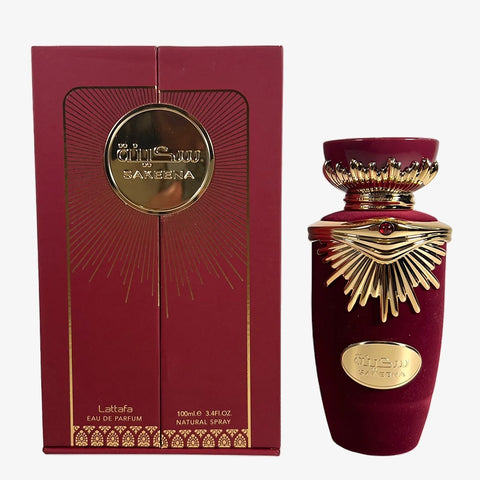 Sakeena For Women by Lattafa Eau De Parfum Spray 3.4 oz