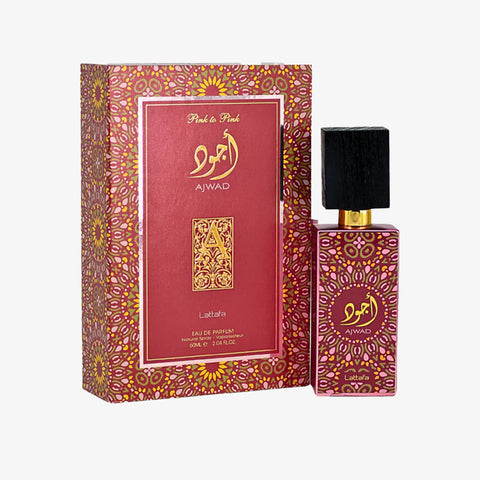 Ajwad Pink To Pink by Lattafa Eau De Parfum Spray 2.0 oz