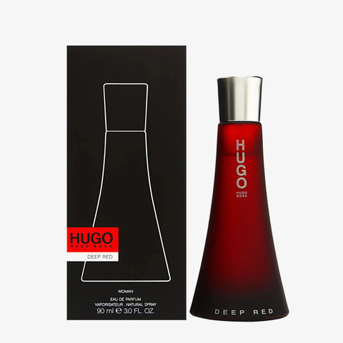 Deep Red For Women By Hugo Boss Eau De Parfum Spray 3 oz