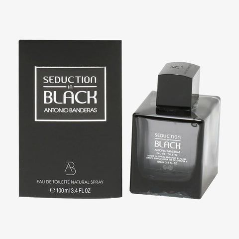 Seduction In Black For Men By Antonio Banderas Eau De Toilette Spray