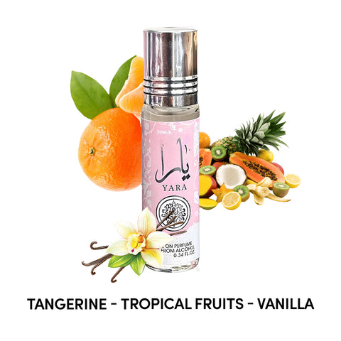 Yara Roll On Perfume Oil By Ard Al Zaafaran 0.34 oz
