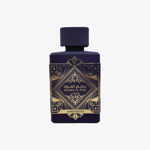 Bade'e Al Oud Amethyst by Lattafa Eau De Parfum Spray 3.4 oz