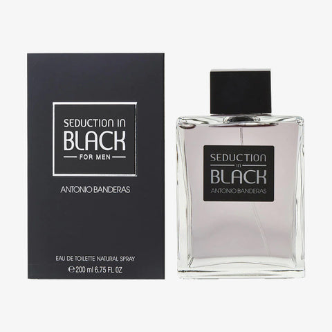 Seduction In Black For Men By Antonio Banderas Eau De Toilette Spray