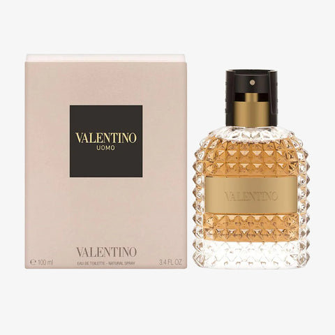 Valentino Uomo For Men By Valentino Eau De Toilette Spray 3.4 oz