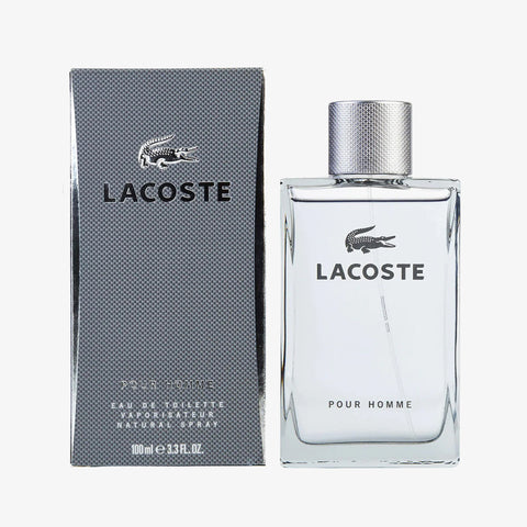 Lacoste Pour Homme Men by Lacoste Eau de Toilette Spray 3.3 oz