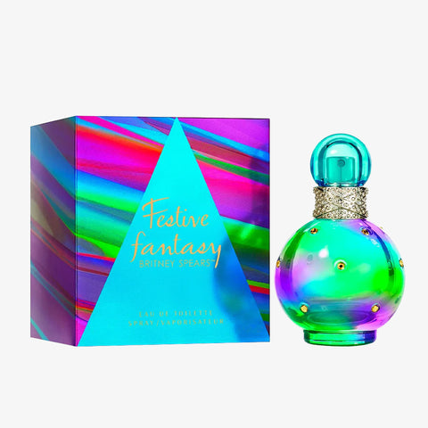 Festive Fantasy For Women By Britney Spears Eau De Toilette Spray 3.4 oz