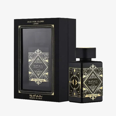 Bade'e Al Oud for Glory For Men by Lattafa Eau De Parfum Spray 3.4 oz