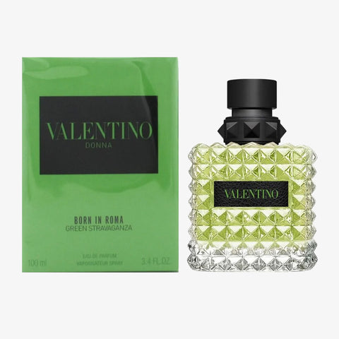Born In Roma Green Stravaganza for Women By Valentino Eau de Parfum 3.4 oz