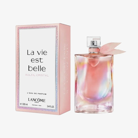 La Vie Est Belle Soleil Cristal For Women by Lancome Eau de Parfum Spray 3.4 oz