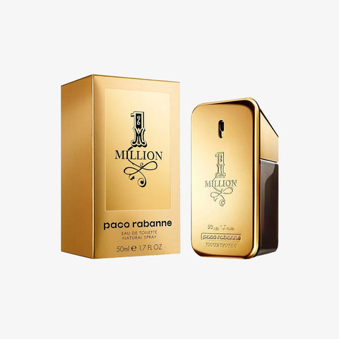 1 Million For Men By Paco Rabanne Eau De Toilette Spray 1.7 oz