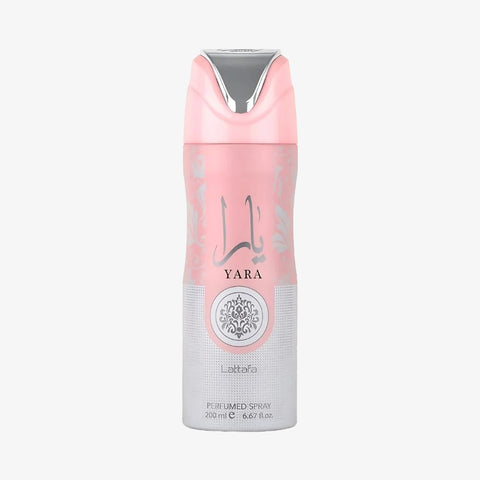 Yara Perfumed Deodorant Spray for Women By Lattafa 6.67 oz