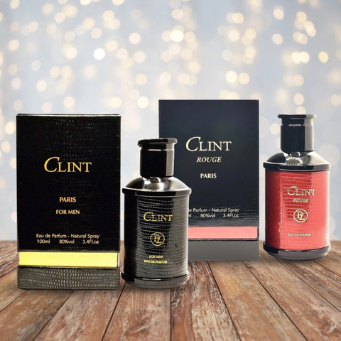 Clint Rouge & Clint for Men By Lorientale Fragrances- A Fragance Kit