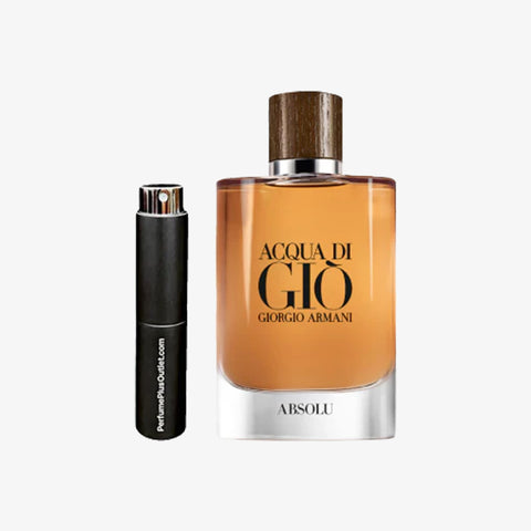 Travel Spray 0.27 oz Acqua Di Gio Absolu For Men By Giorgio Armani