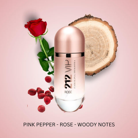 212 VIP Rose For Women By Carolina Herrera Eau De Parfum