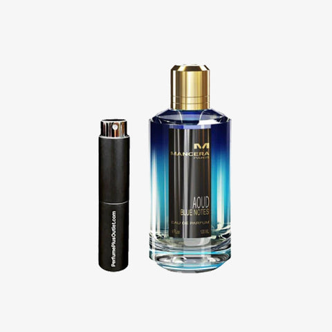 Travel Spray 0.27 oz Aoud Blue Notes For Unisex By Mancera