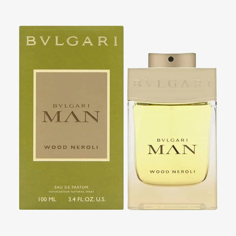 Wood Neroli For Men By Bvlgari Eau De Parfum Spray 3.4 oz