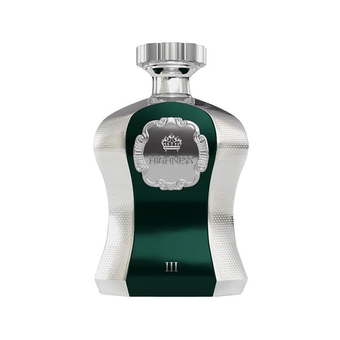 His Highness III Green For Men By Afnan Eau De Parfum Spray 3.4 oz