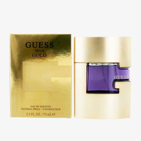 Guess Man Gold For Men By Guess Eau de Toilette Spray 2.5 oz