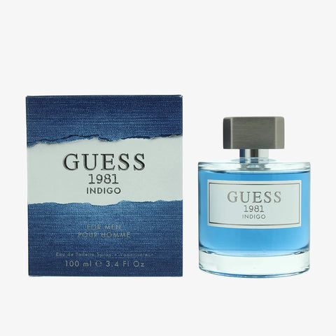 Guess 1981 Indigo For Men By Guess Eau De Parfum Spray 3.4 oz