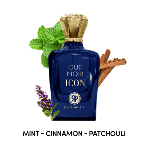 Oud Noir Icon by Rai Phalail Eau de Parfum Spray 3.4 oz