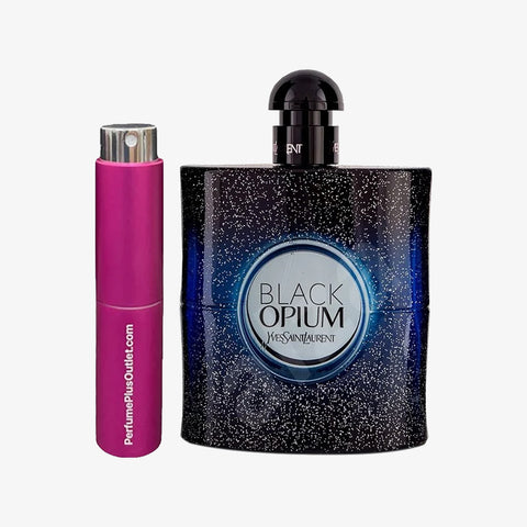 Travel Spray 0.27 oz Black Opium Intense By YSL Yves Saint Laurent