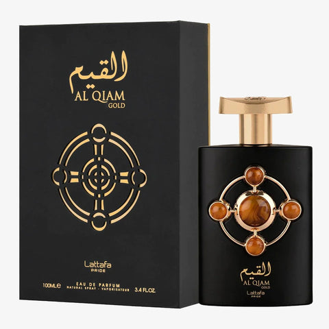 Al Qiam Gold For Men by Lattafa Eau de Parfum Spray 3.4 oz