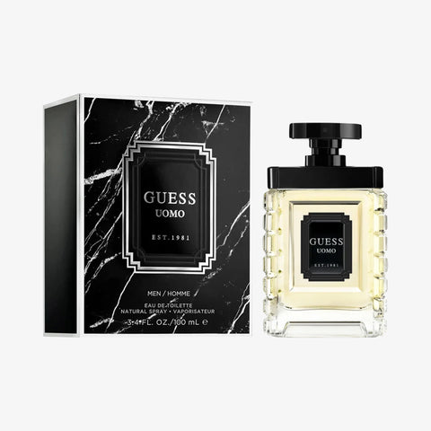 Guess Uomo for Men By Guess Eau De Toilette Spray 3.4 oz