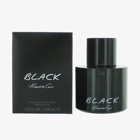 Black For Men By Kenneth Cole Eau De Toilette Spray 3.4 oz