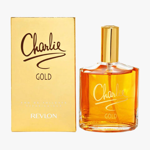 Charlie Gold For Women By Revlon Eau De Toilette Spray 3.4 oz