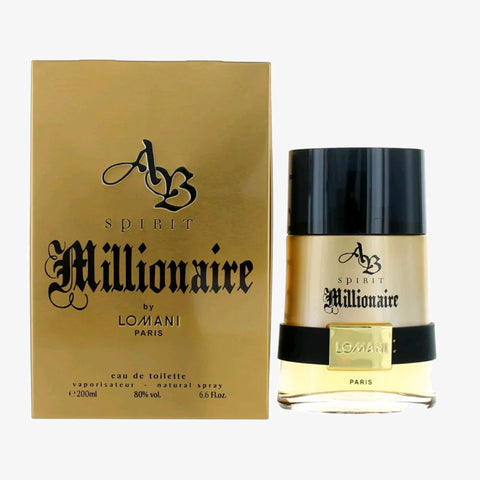Millionaire For Men By Lomani Eau de Toilette Spray 6.8 oz