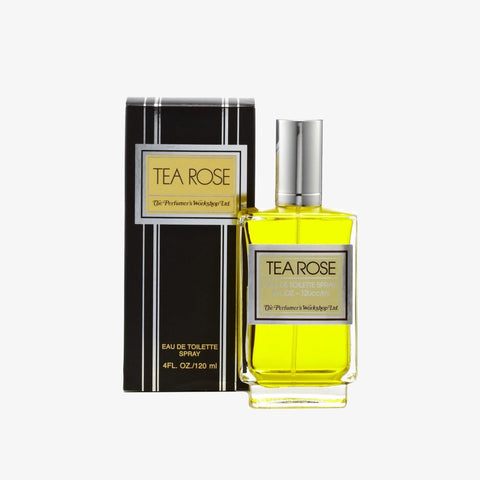 Tea Rose For Women By Perfumers Workshop Eau de Toilette Spray 4 oz