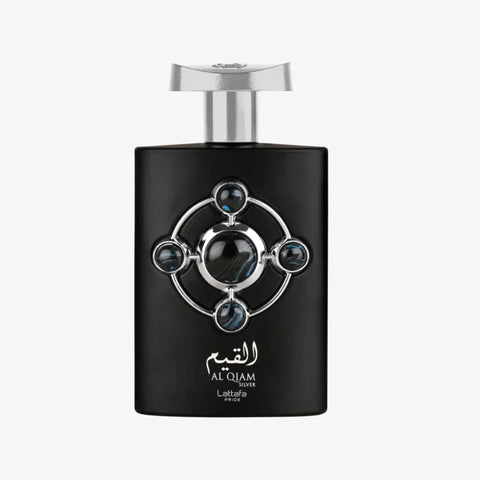 Al Qiam Silver For Men by Lattafa Eau de Parfum Spray 3.4 oz
