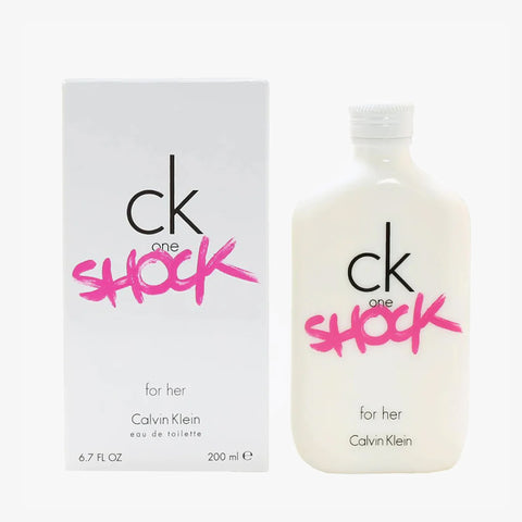 Ck One Shock For Women By Calvin Klein Eau De Toilette Spray 6.7 oz