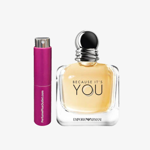 Travel Spray 0.27 oz Because It's You For Women By Giorgio Armani