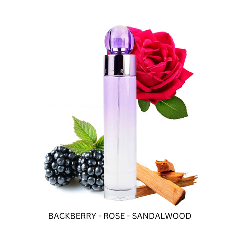 360 Purple For Women By Perry Ellis Eau de Parfum Spray 3.4 oz