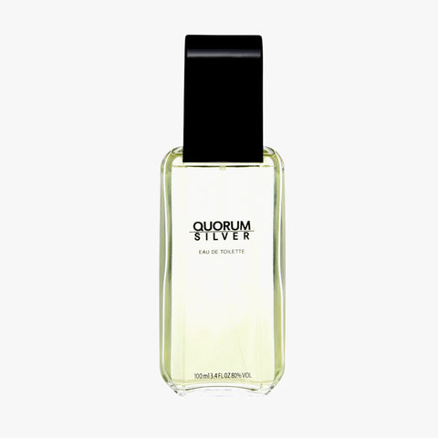 Quorum Silver For Men By Antonio Puig Eau De Toilette Spray 3.4 oz