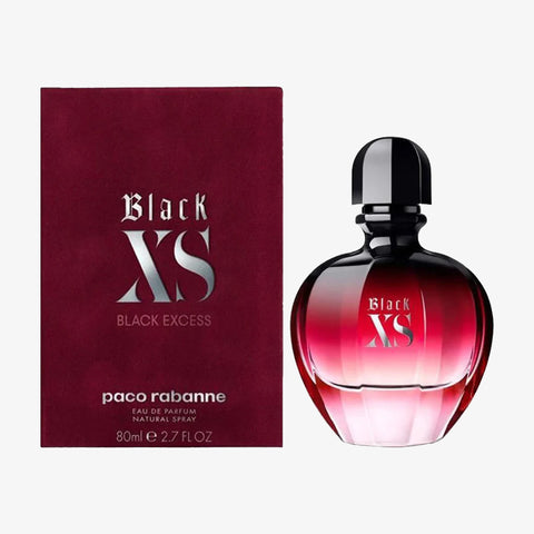Black XS For Women By Paco Rabanne Eau De Parfum Spray 2.7 oz