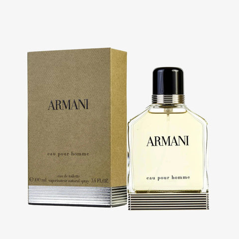 Armani Pour Homme For Men By Giorgio Armani Eau De Toilette Spray 3.4 oz