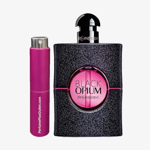 Travel Spray 0.27 oz Black Opium Neon For Women By YSL Yves Saint Laurent