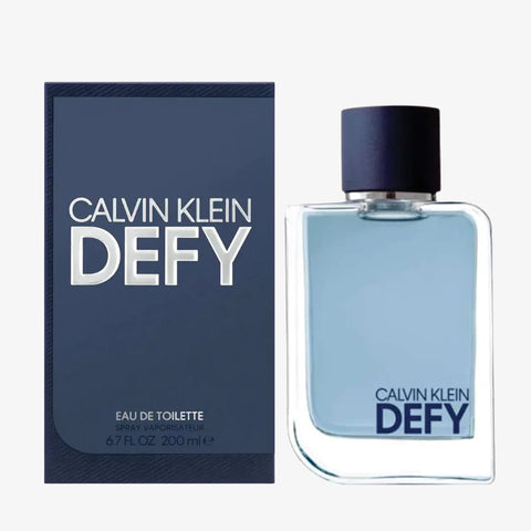 Defy For Men by Calvin Klein Eau De Toilette Spray 3.4 oz