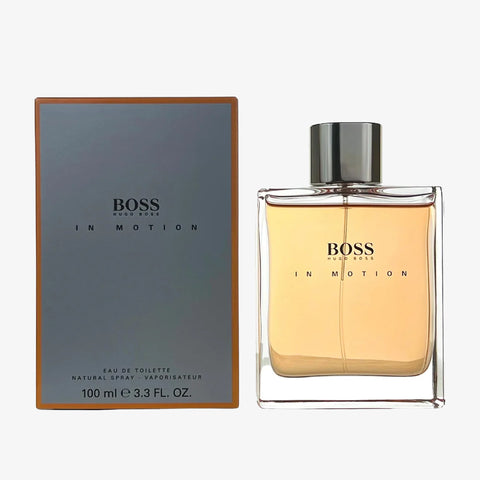 Boss in Motion Men By Hugo Boss Eau De Toilette Spray 3.3 oz